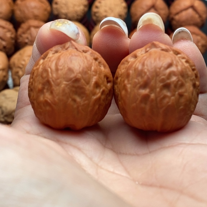 核桃精品文玩核桃手捻小铁锤