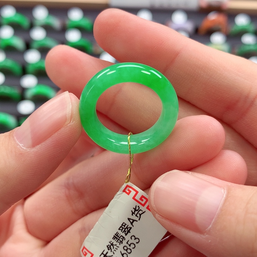 【闪购商品】未镶嵌戒指翡翠10号