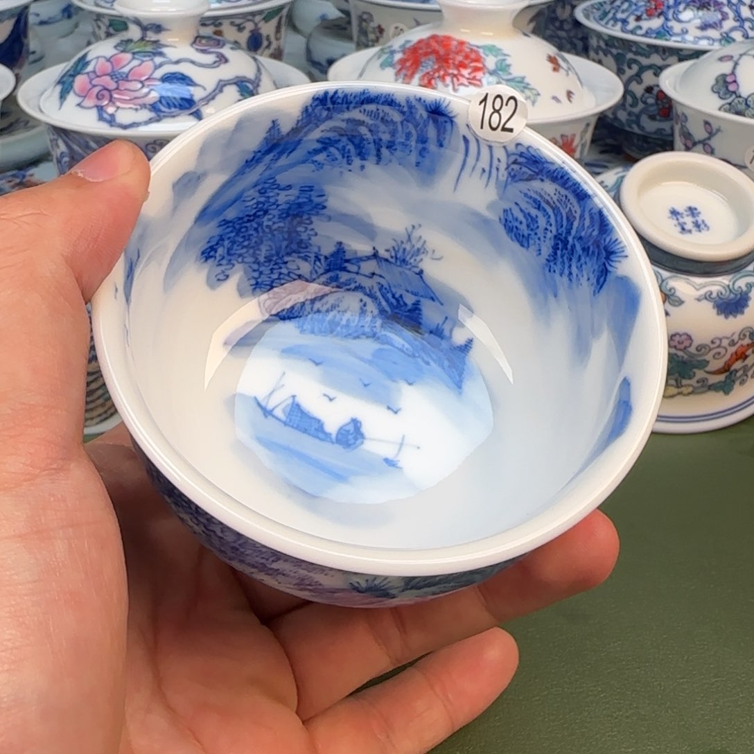 彦祖纯手工手绘茶具182