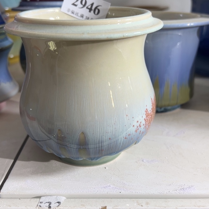 口8高11 手工花盆满30包邮