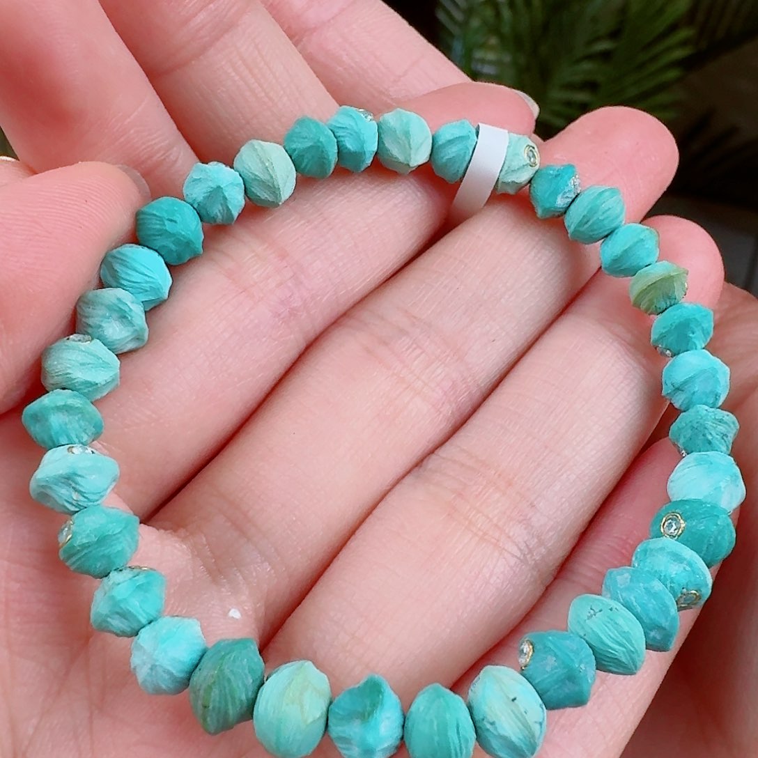 绿松石珠宝奇石未镶嵌