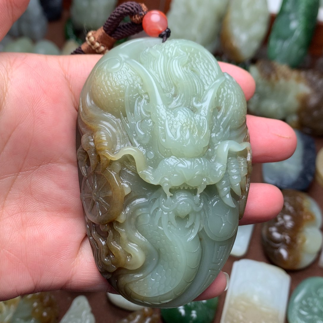 和田玉挂件未镶嵌