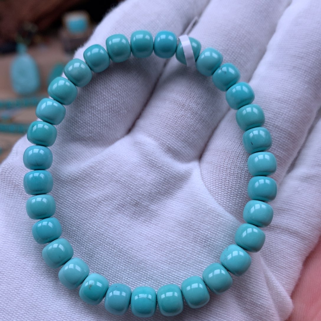 绿松石精品6.5未镶嵌