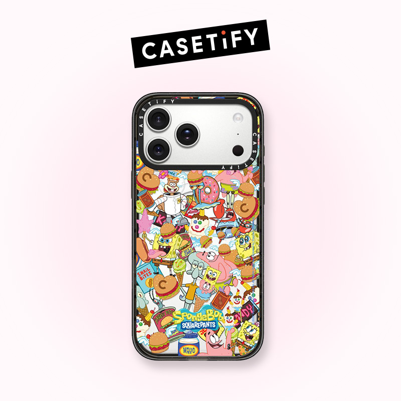 CASETiFY 海绵宝宝联名系列手机壳保护套防摔苹果iPhone16/17