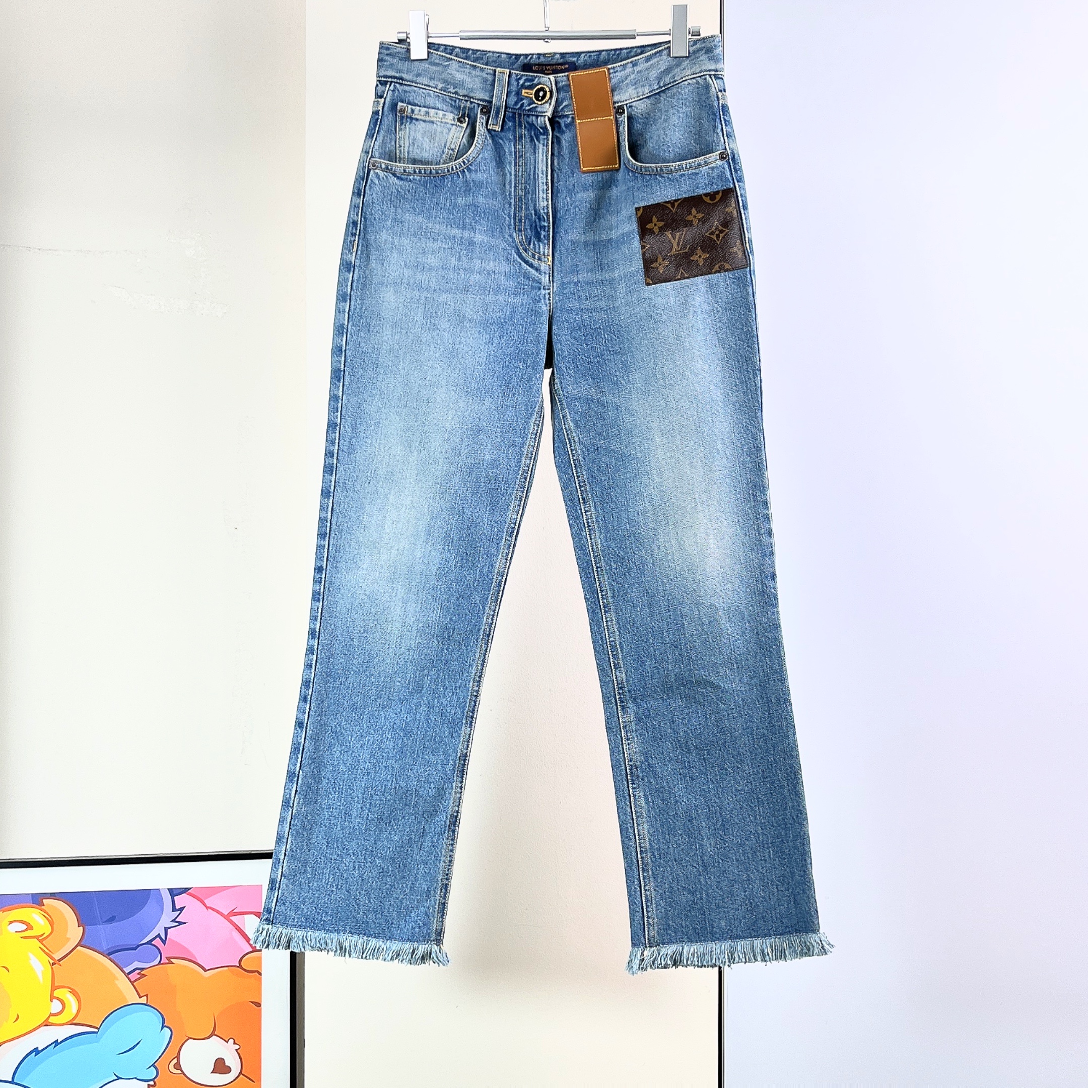 99新 LouisVuitton/路易威登 牛仔裤/34码/Xspt206