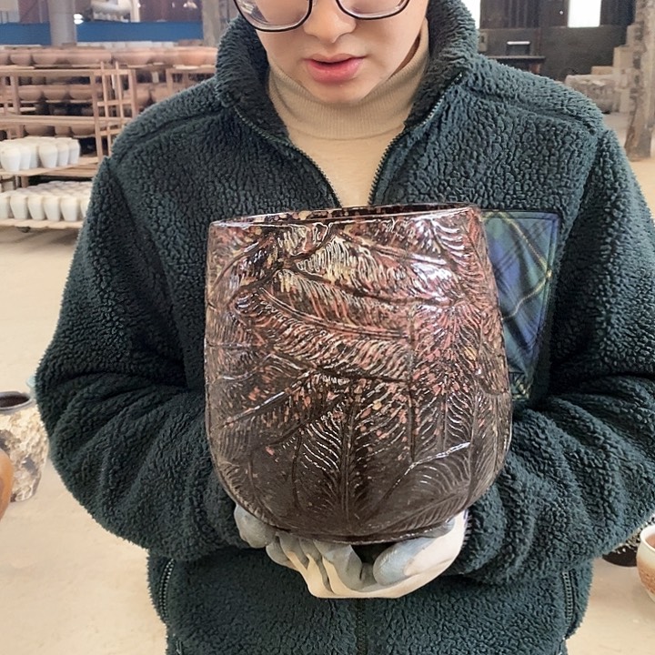 红陶正品高21口18