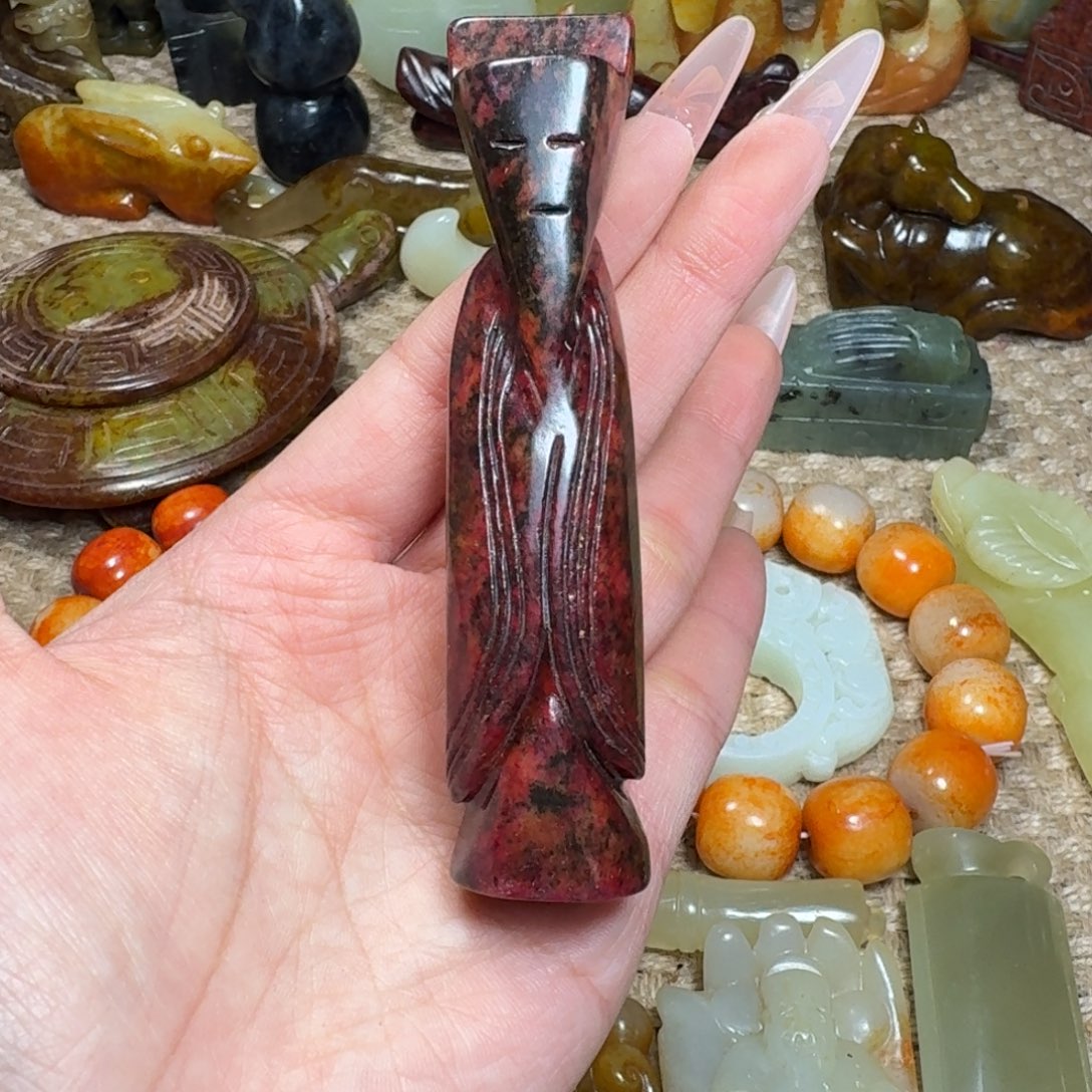 白玉菩提吊坠挂件