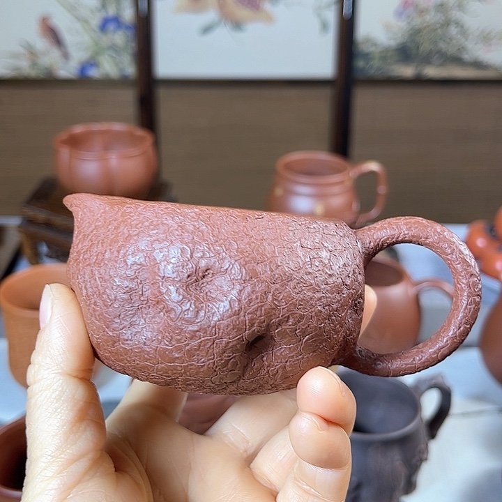 紫砂茶杯全手工公道杯容量150