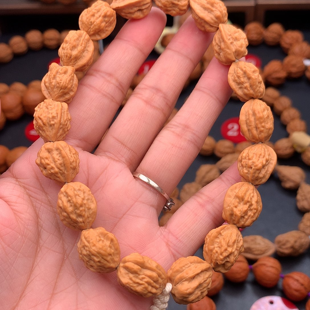 文玩核桃手串嵩山金蟾14尺