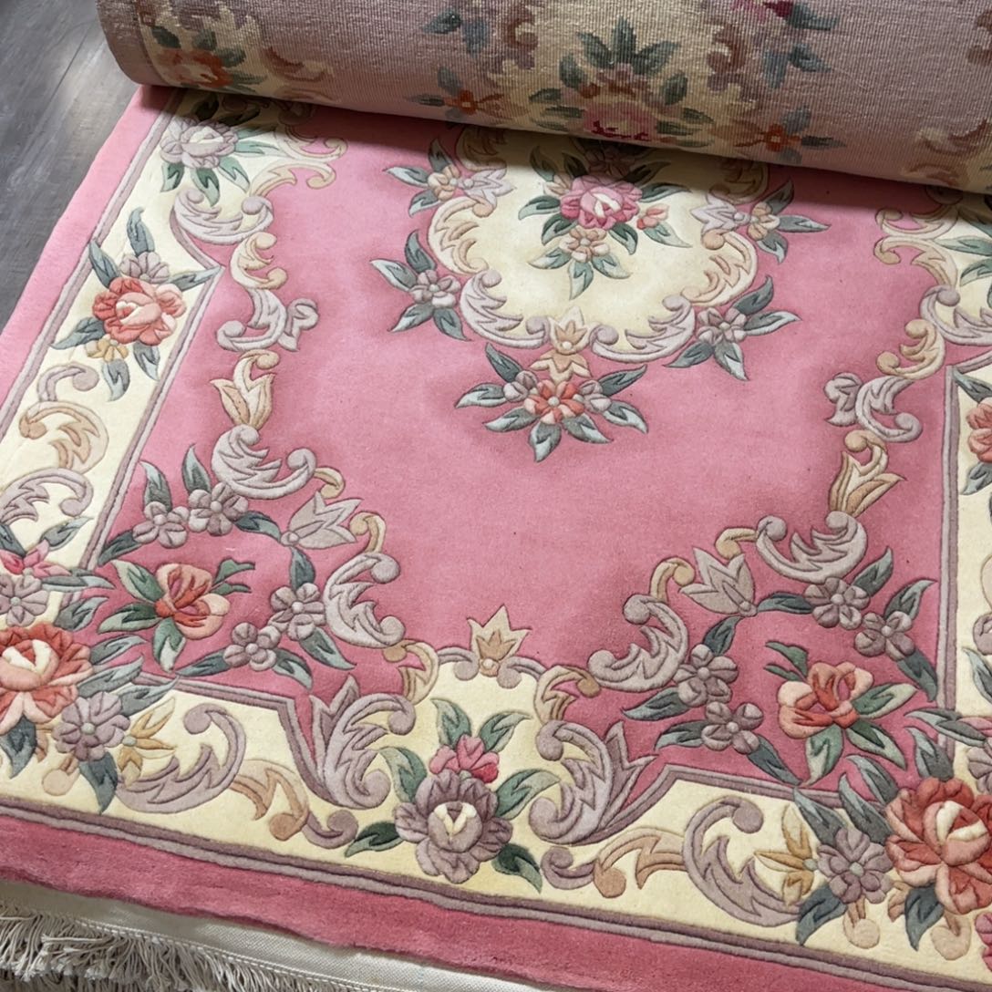 羊毛1.2×1.8纯羊毛加厚手工地毯