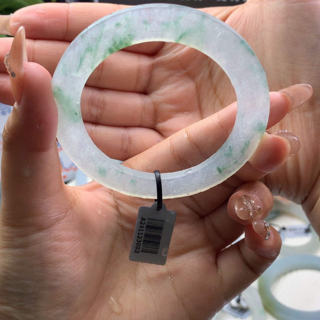 定制翡翠玉恒未镶嵌52/59 冰飘花 