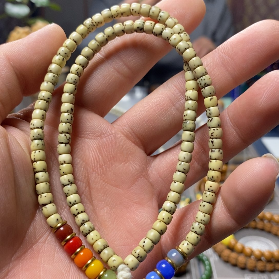 星月菩提手串星月彩虹