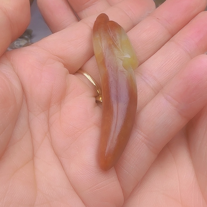 和田玉吊坠(不含链)未镶嵌