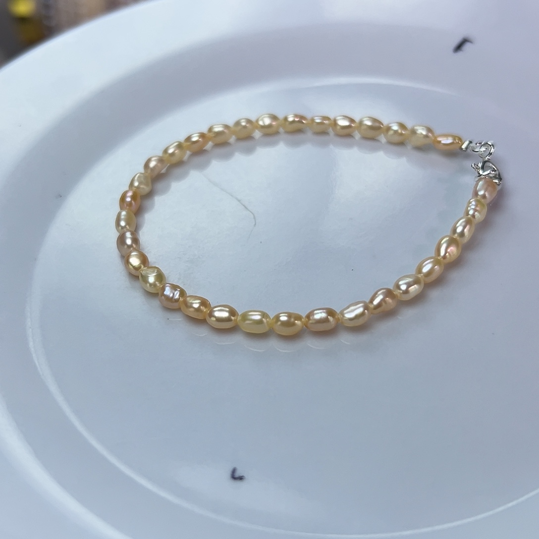 淡水珍珠钛钢手绳