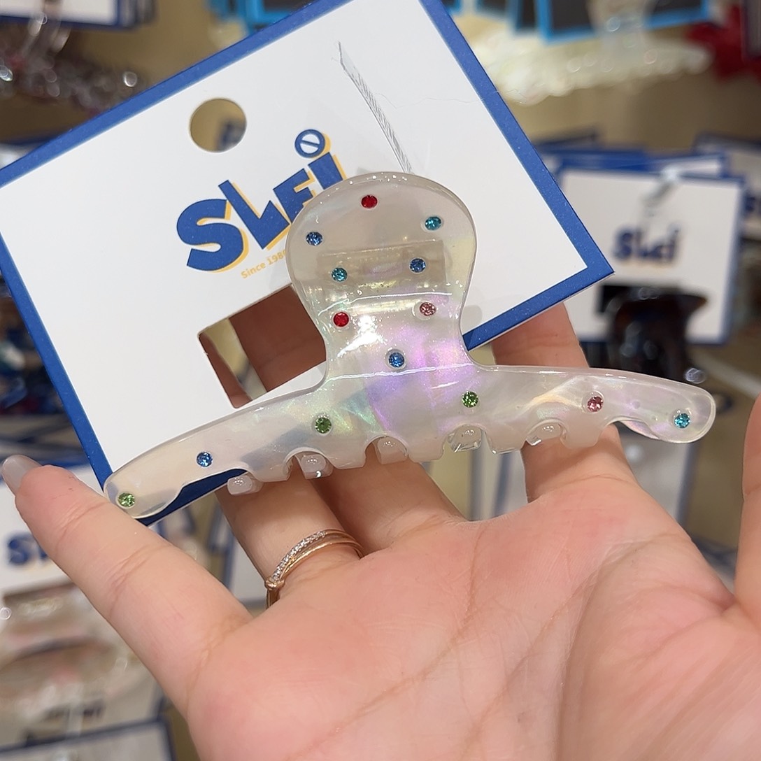 皮质非金属人鱼色彩钻抓夹