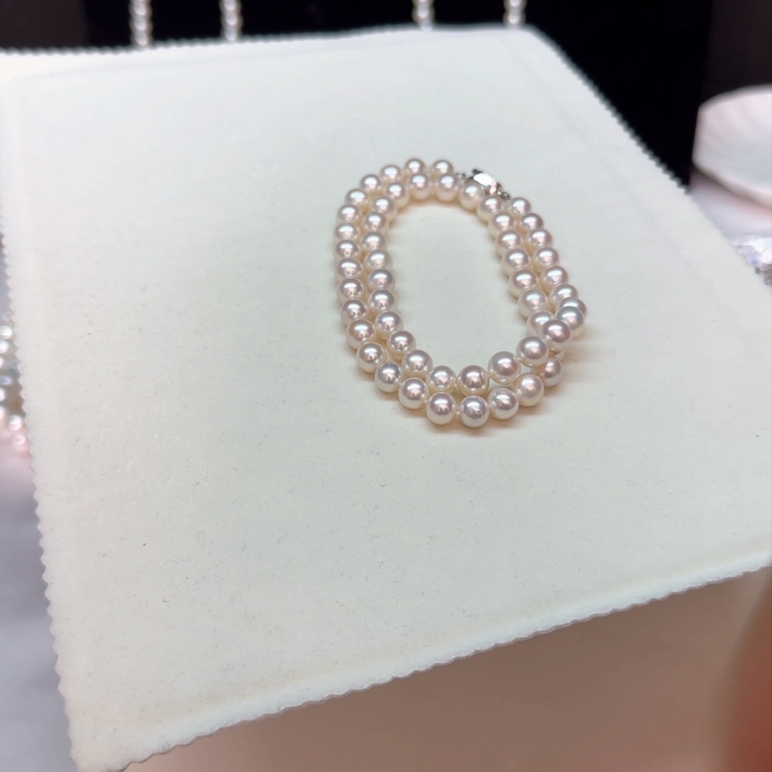 【闪购商品】淡水珍珠项链银S925镶嵌