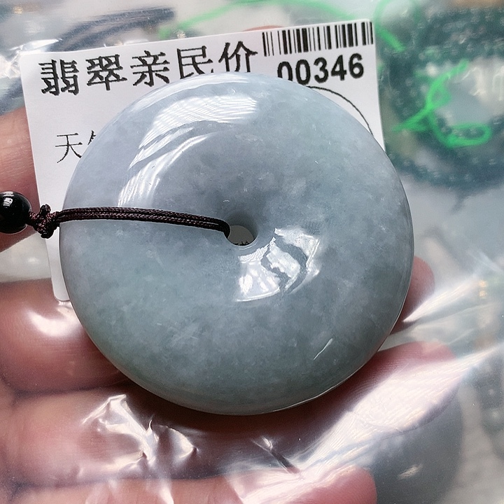 翡翠颈饰未镶嵌梦*倪00000000346