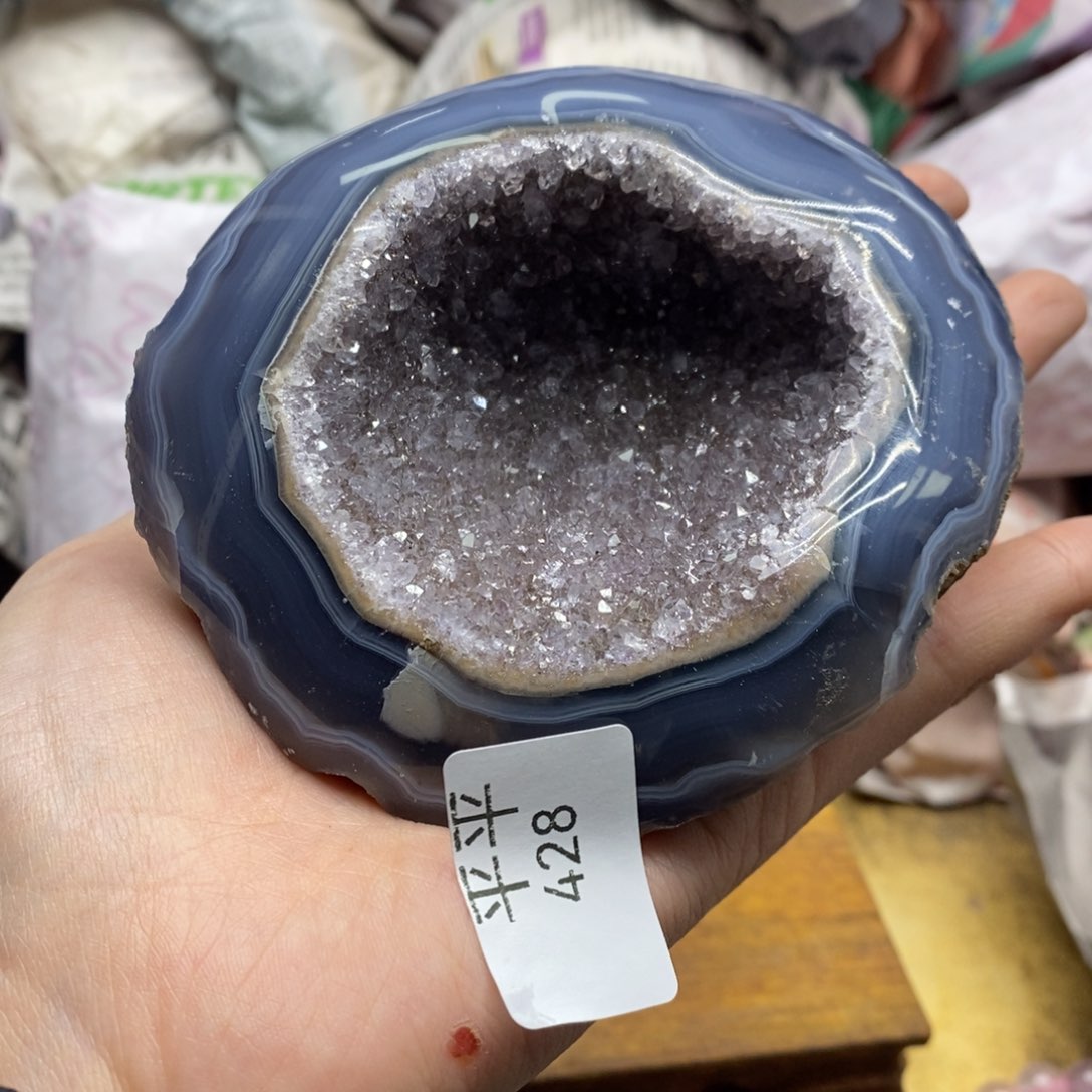 紫晶乌拉圭未镶嵌