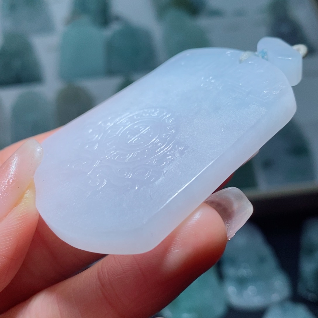 定制翡翠未镶嵌定制吊坠