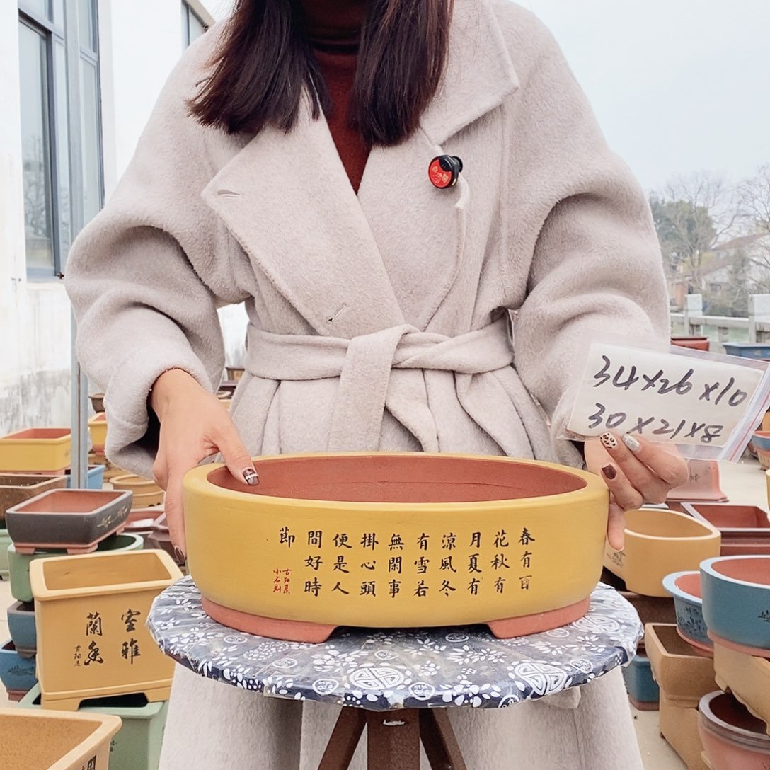 紫砂花盆紫砂花盆