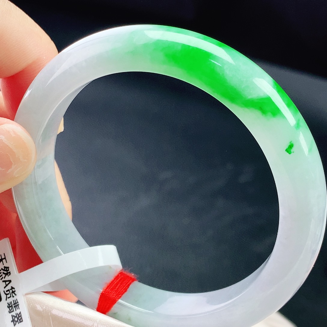 未镶嵌手镯翡翠57圈