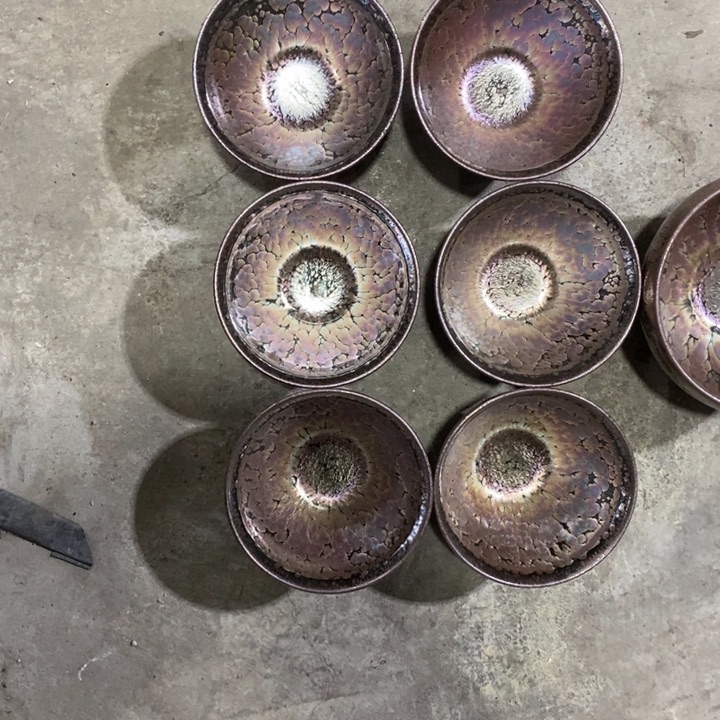 大****茶盏建阳建盏微瑕油滴