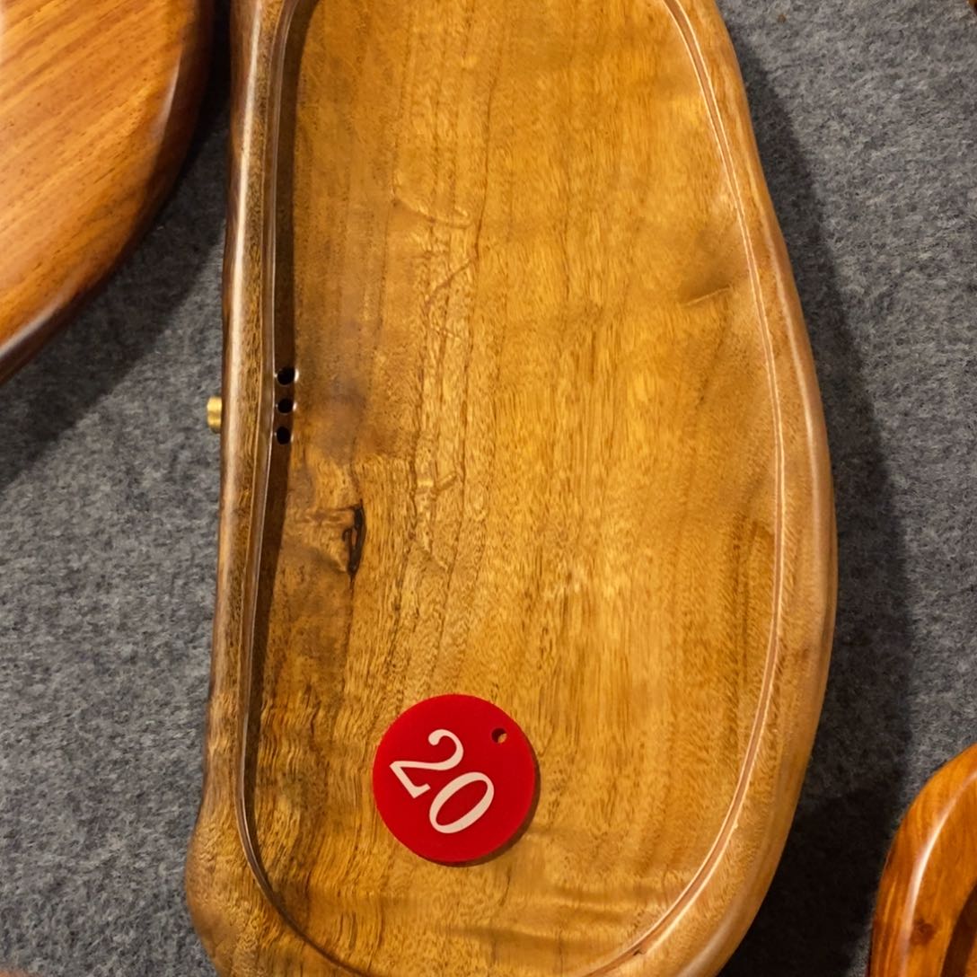 好**段香樟木自然随形茶盘