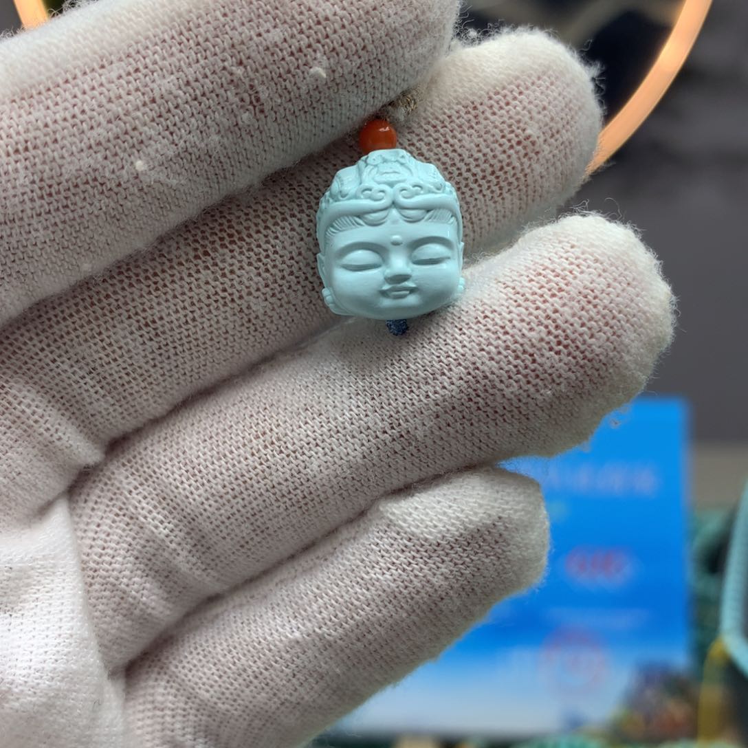 绿松石挂件未镶嵌