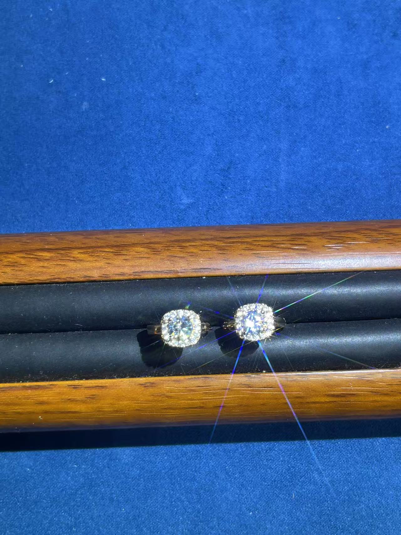 a1915玫色方包耳扣多样性发货