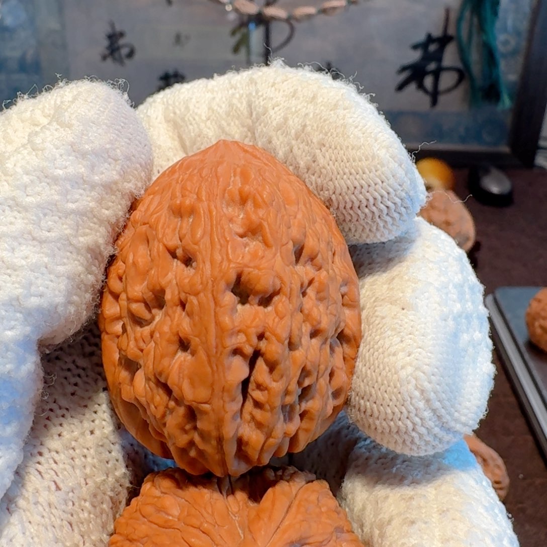 青***色文玩核桃吊坠核桃