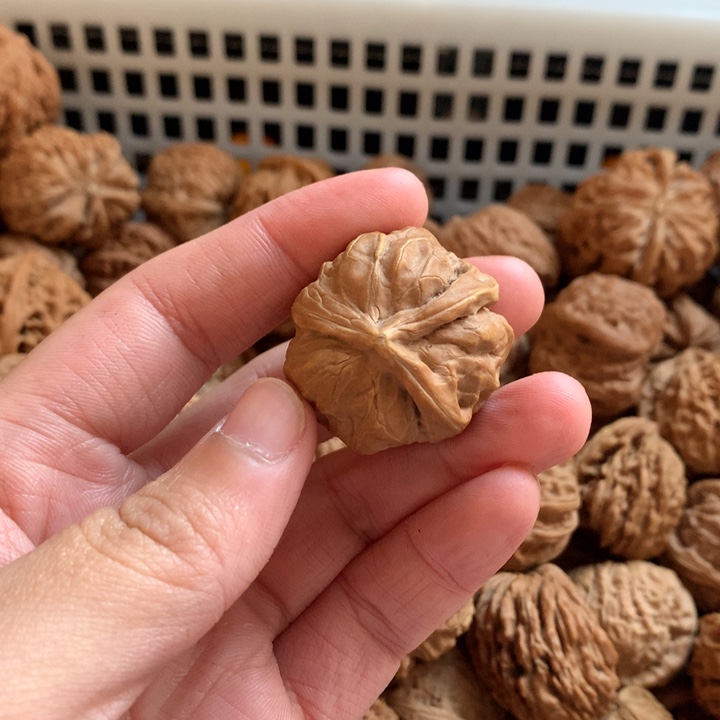 多***买文玩核桃把件三棱