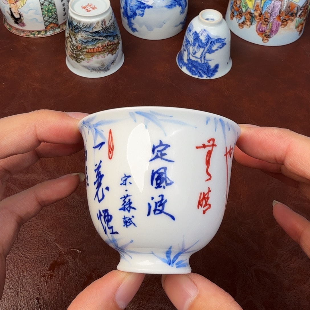 陶现代景德镇全手工全手绘陶瓷
