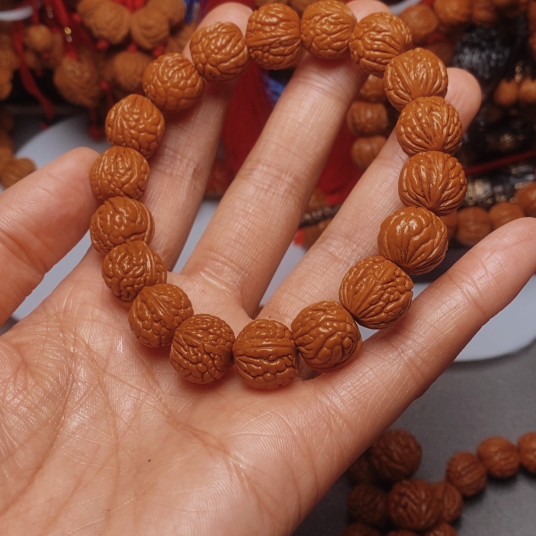 桃核吊坠桃枭手串1