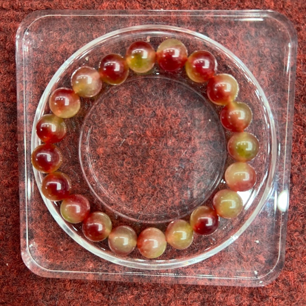 【全品珠宝】天然碧玺西瓜碧玺手串A450【多样性发其一】