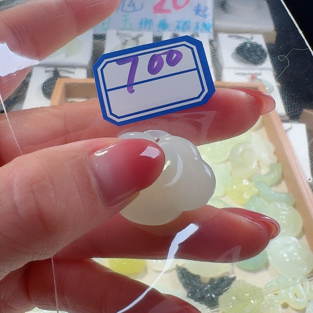 蛇纹石玉合金颈饰精美礼品