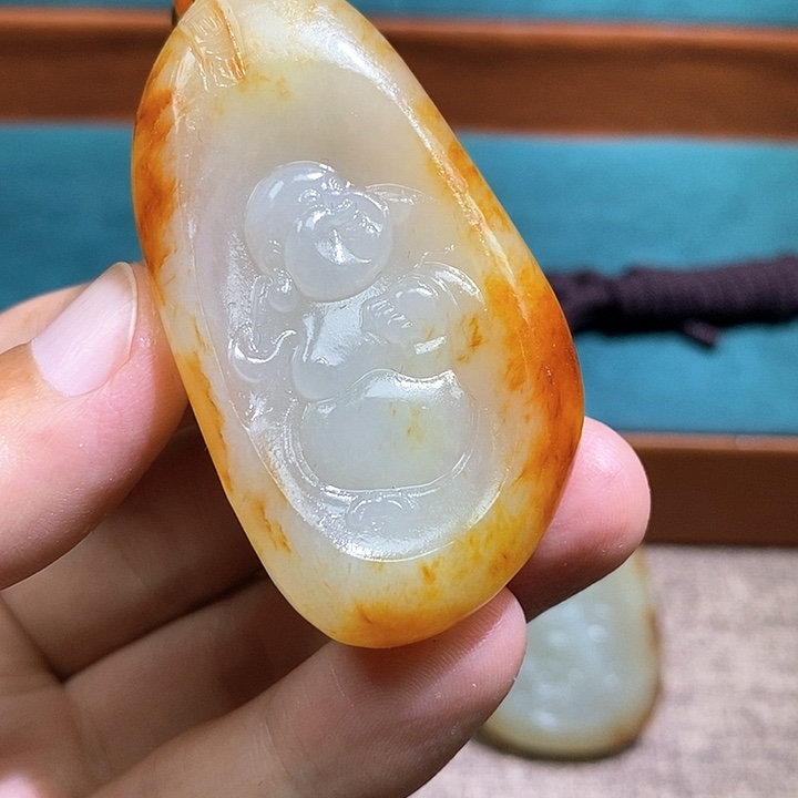 颈饰未镶嵌和田玉A7 
