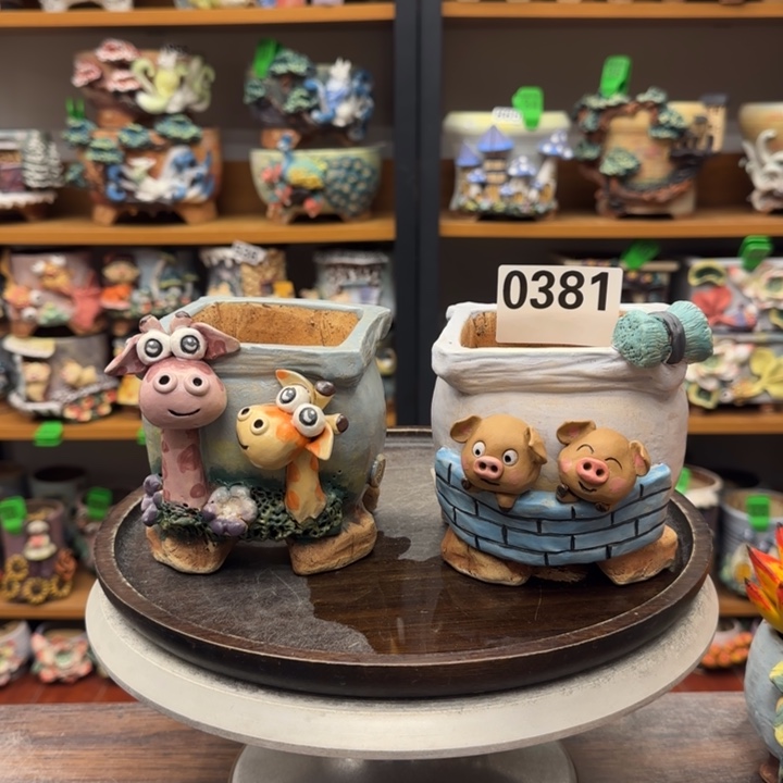 【闪购商品】陶瓷粗陶手捏