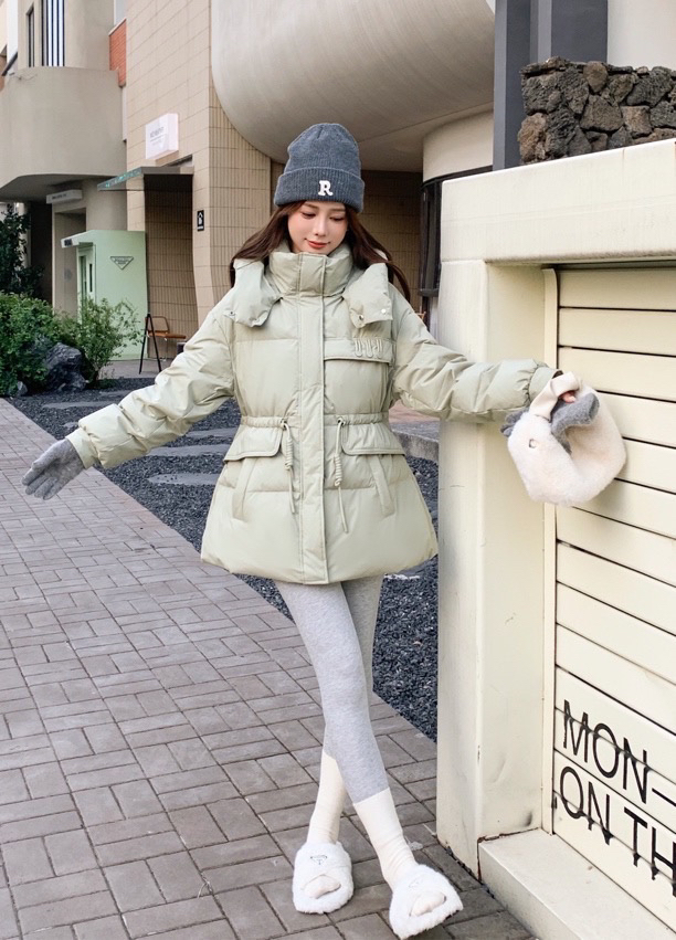 设计师新款女装羽绒服时尚百搭宽松显瘦一件两穿版型