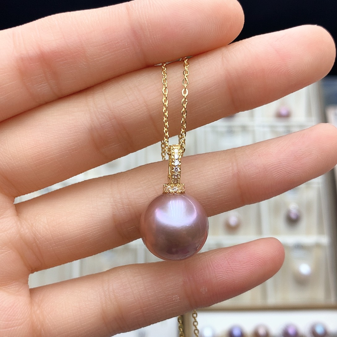 淡水珍珠颈饰合金