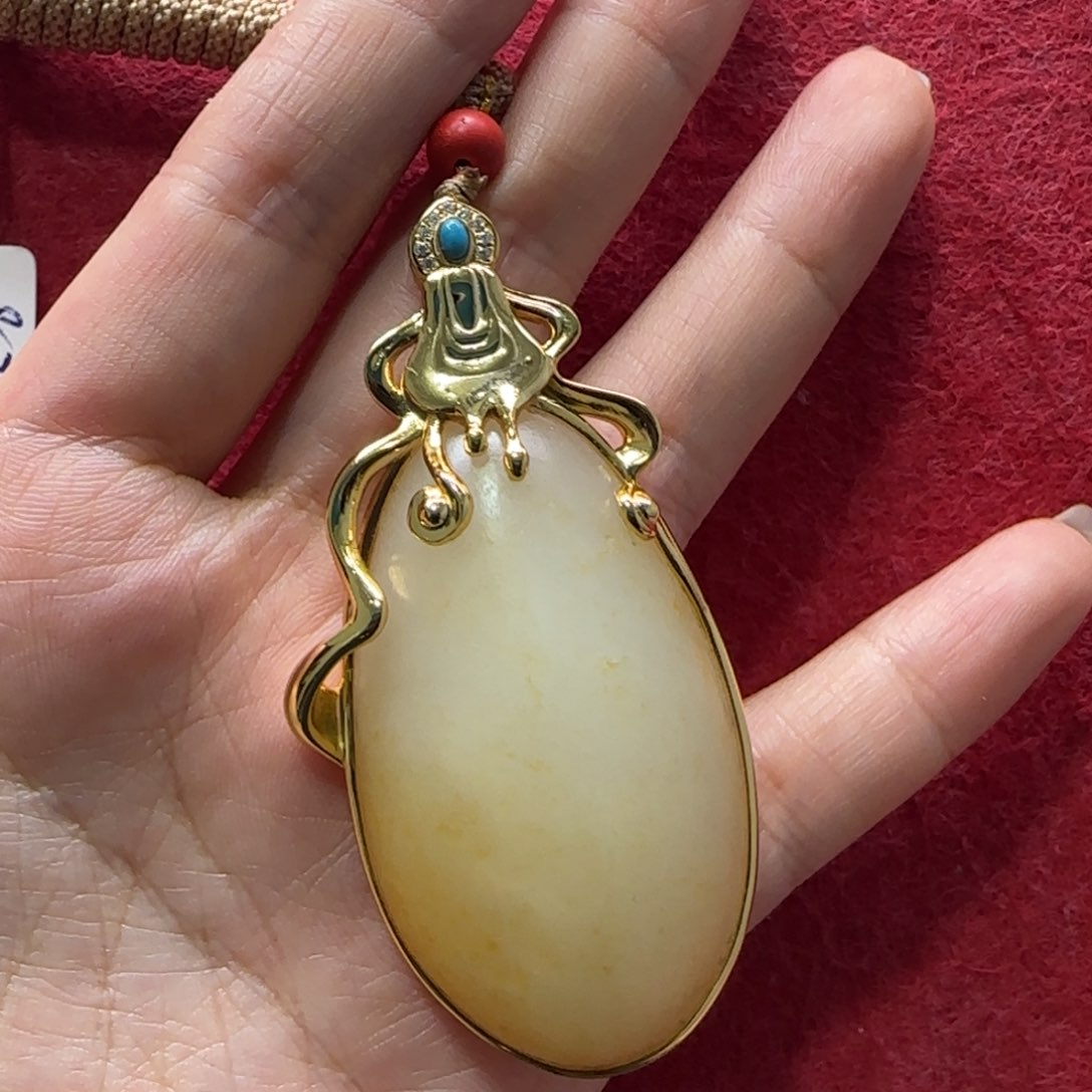 和田玉挂件未镶嵌