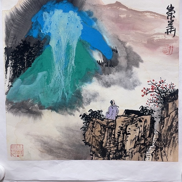 国画辛崇华国画作品