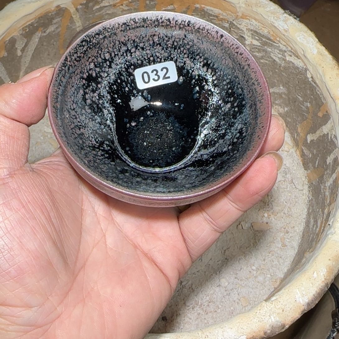 茶盏焦源柴烧自然还原032