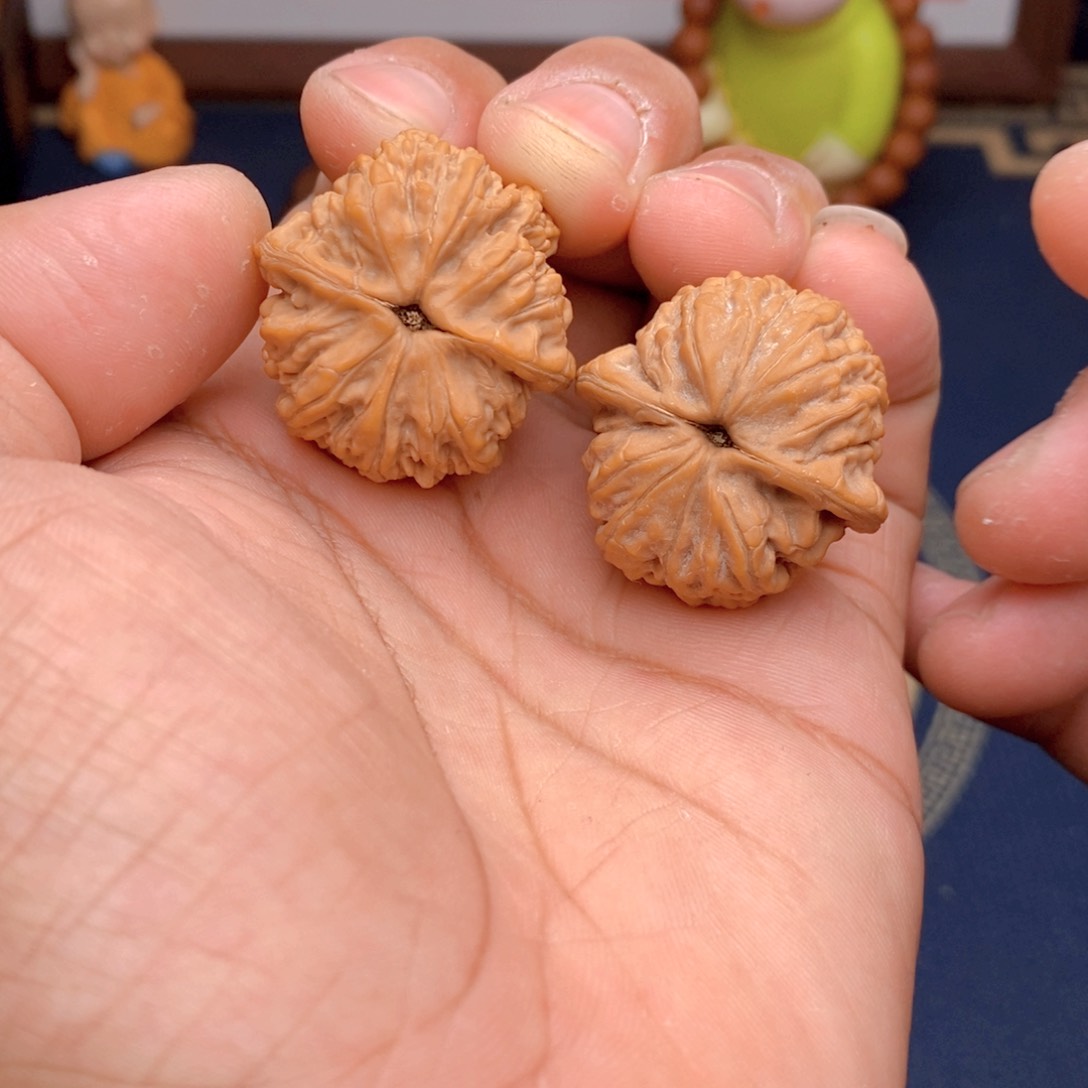 文玩核桃吊坠全品无修平谷血麒麟