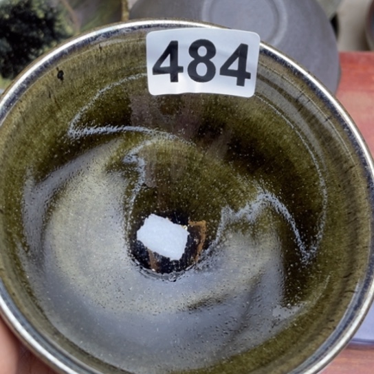 茶盏沐雨茶器柴烧主人杯