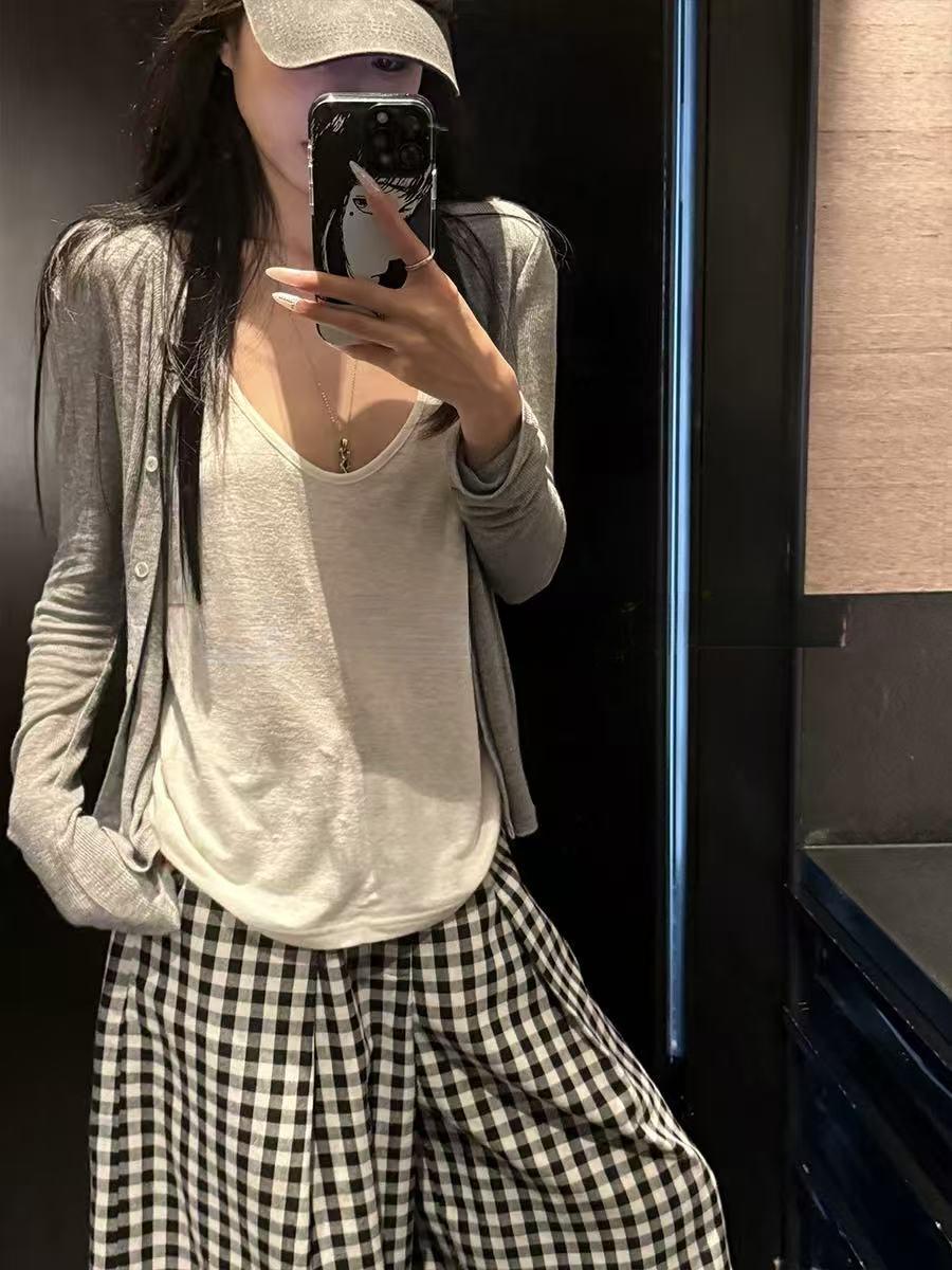 【松弛感】开衫官搭背心两面可穿