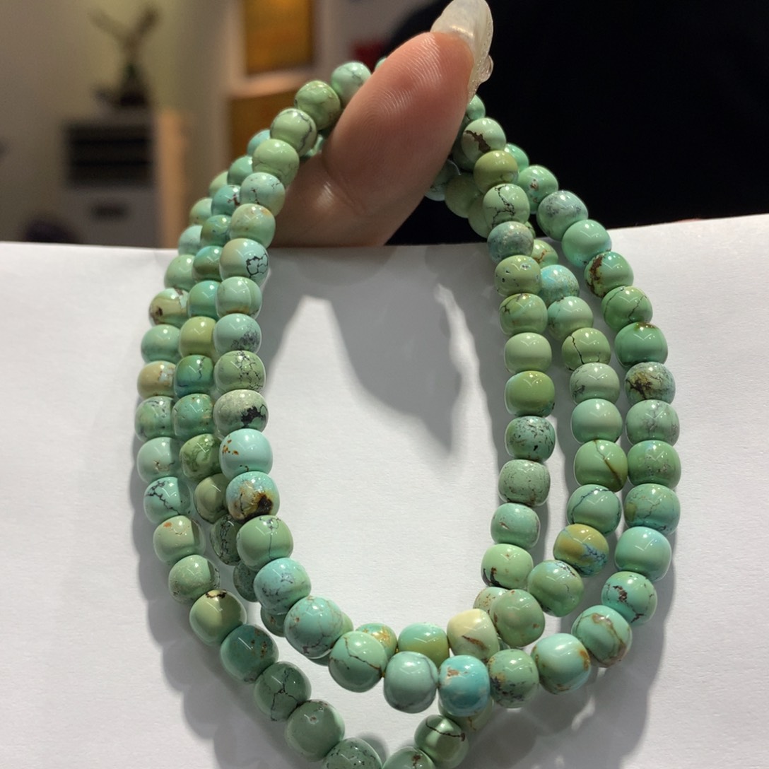 绿松石长链未镶嵌