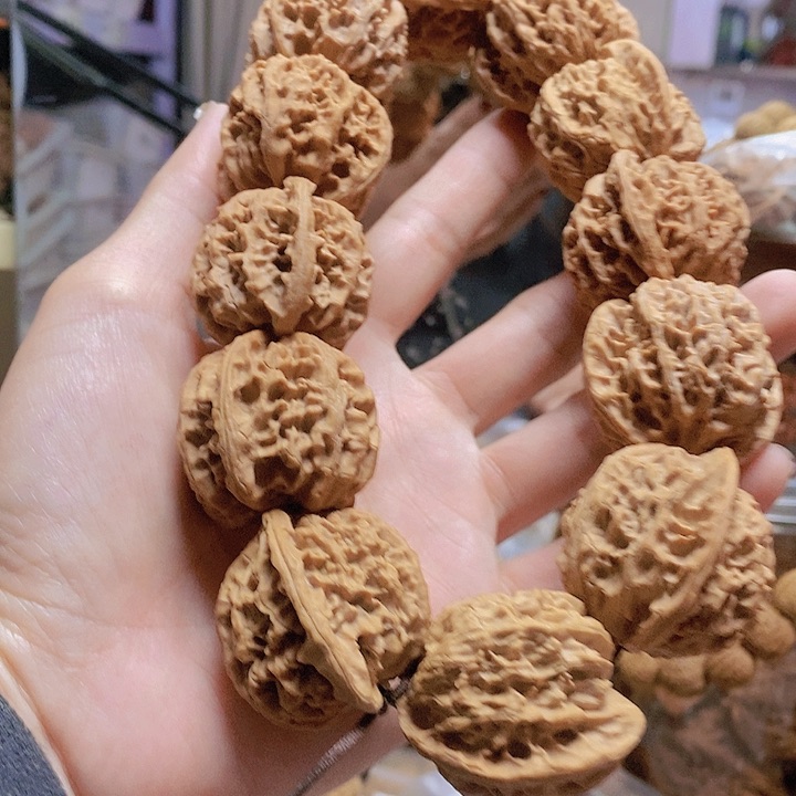 【闪购商品】文玩核桃把件35苹果手持