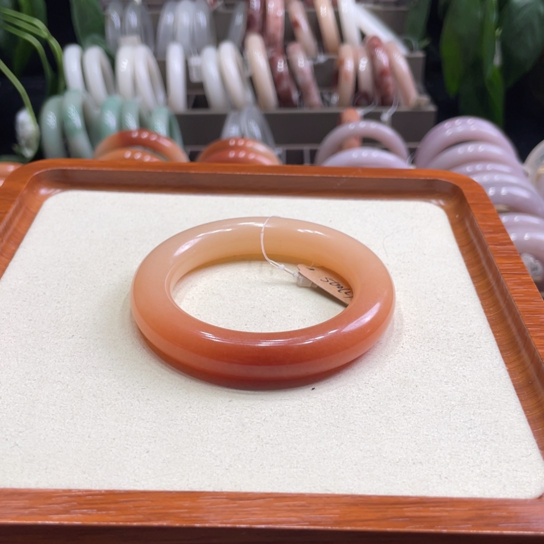 未镶嵌手镯石英质玉欢*豆