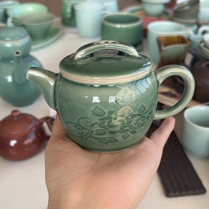 小米茶器龙泉青瓷