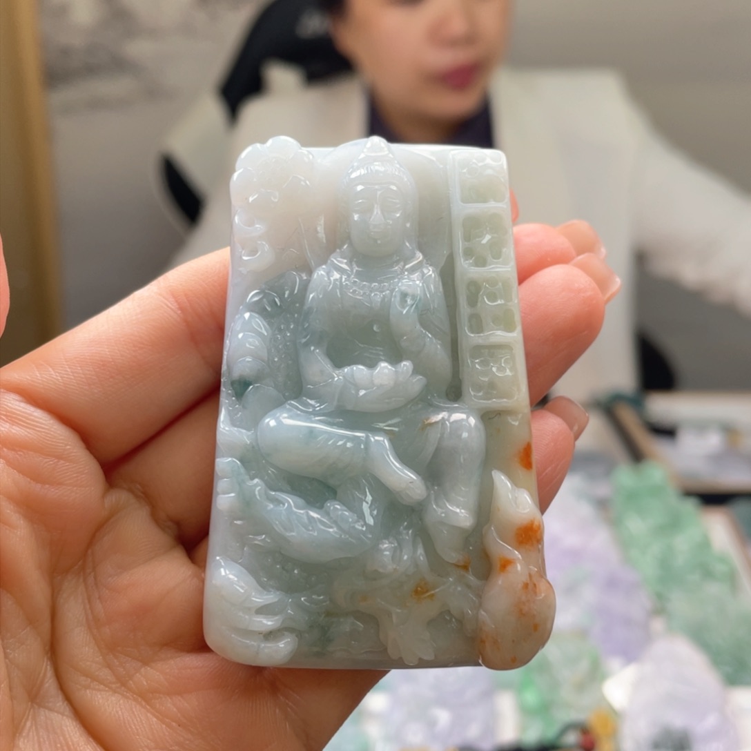 翡翠吊坠(不含链)未镶嵌